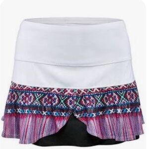 Lucky In Love Tiered Tennis Skirt size Small